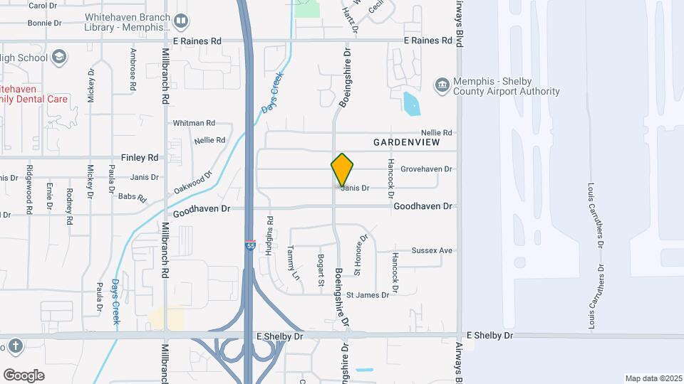 2007 Janis Dr Map and Location Details