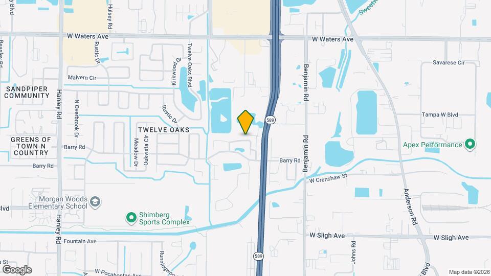 6141 Oak Cluster Cir Mapa y Detalles de la Ubicación