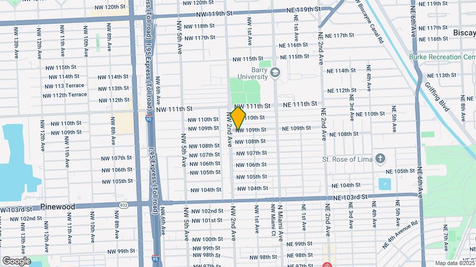 162 NW 109th St Map and Location Details