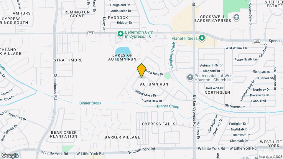 6711 Dewcrest Dr Map and Location Details