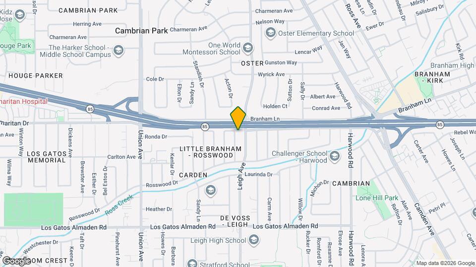 4848 Tilden Dr, Unit Junior ADU Mapa y Detalles de la Ubicación