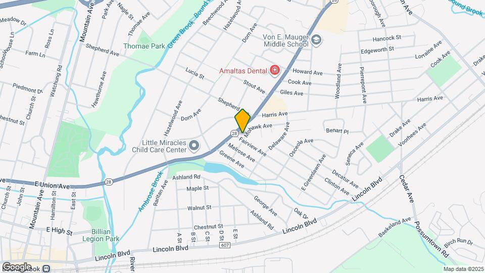 112 Fairview Ave Map and Location Details