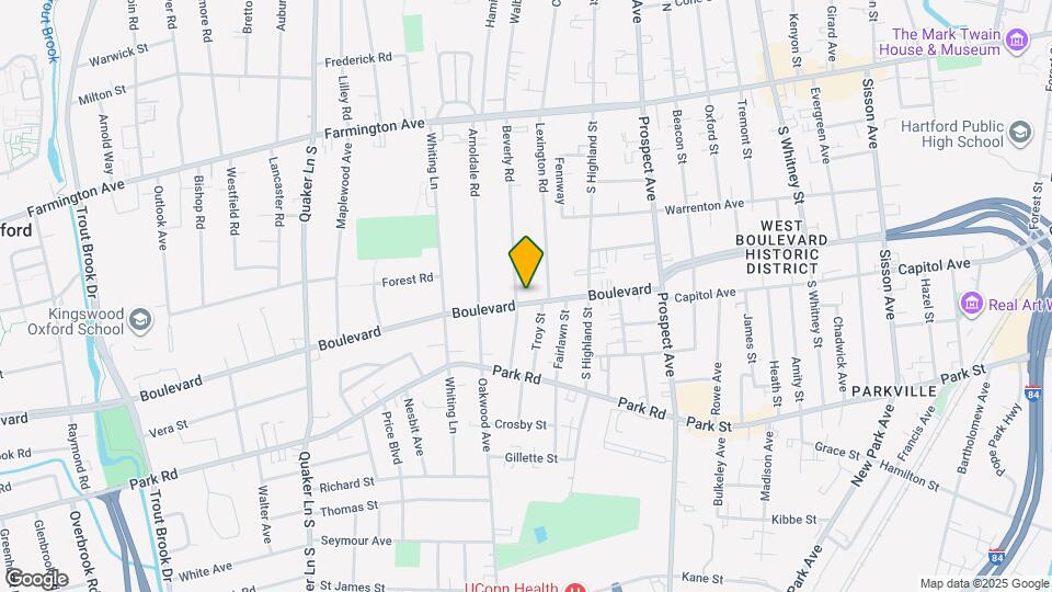 1144 Boulevard Map and Location Details