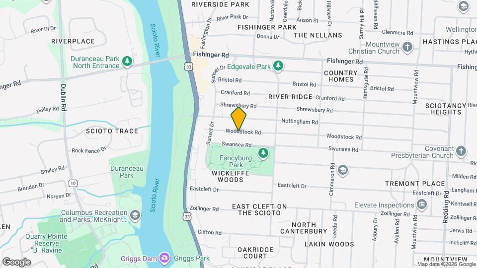 2735 Woodstock Rd Map and Location Details