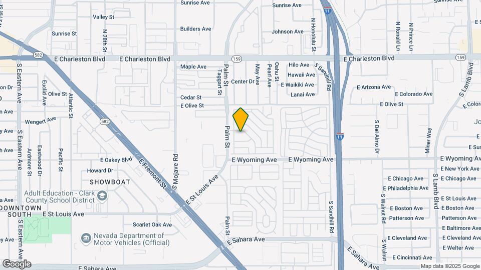 Palm Grove Senior Mobile Home Park Mapa y Detalles de la Ubicación