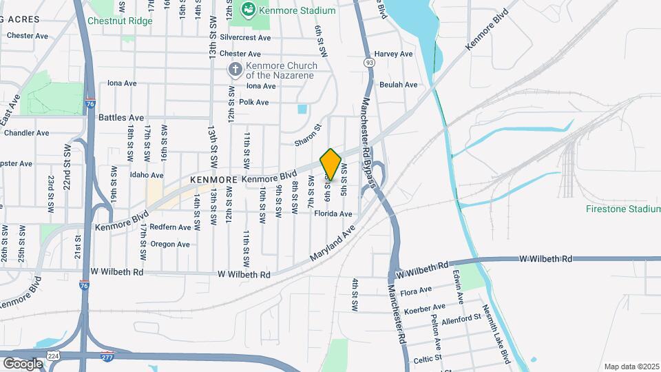2203 6th St SW Map and Location Details