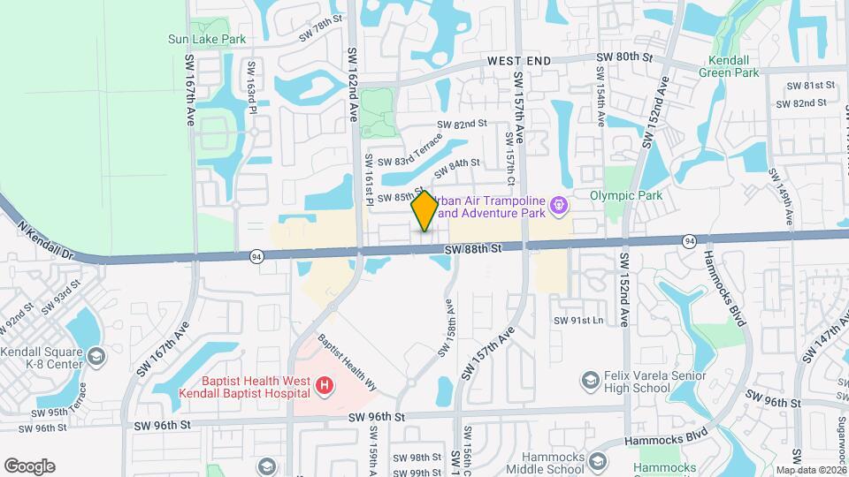 8721 SW 159th Pl Map and Location Details