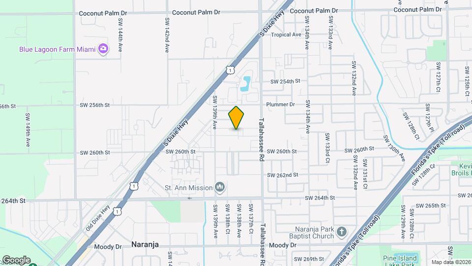 13803 SW 258th Ln, Unit SI ID1470268P Mapa y Detalles de la Ubicación
