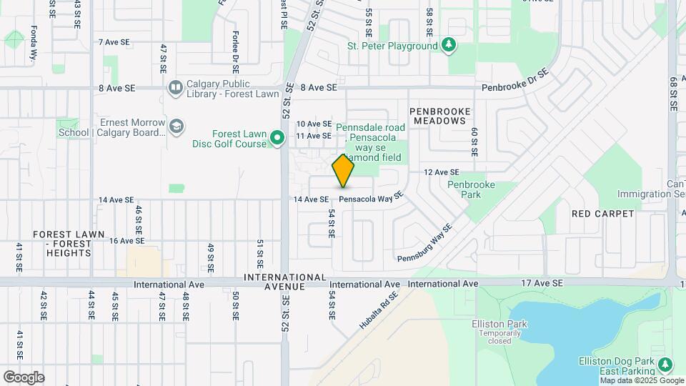 1451 Pensacola Way SE Map and Location Details
