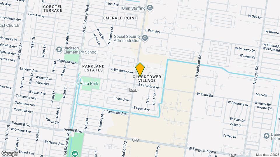 2500 N McColl Map and Location Details