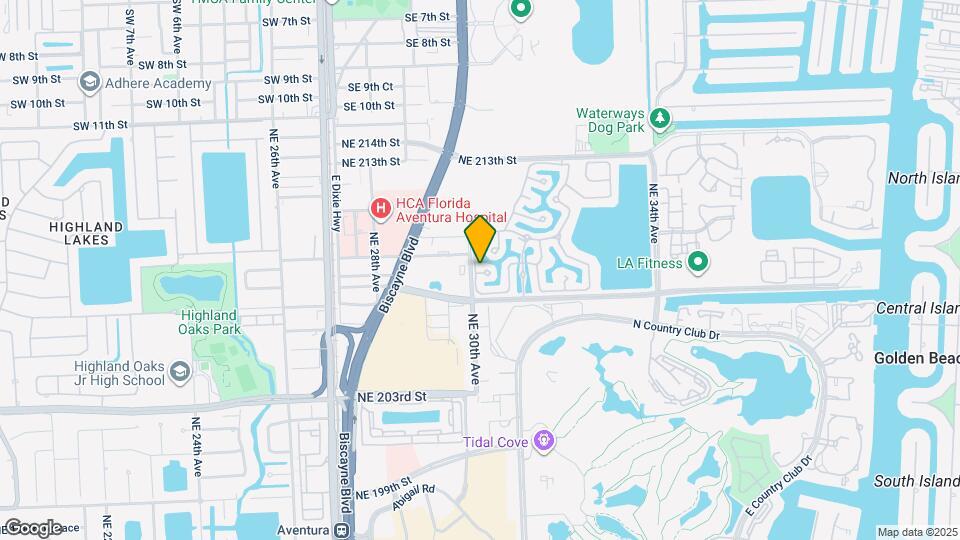 3015 NE 208th St Map and Location Details