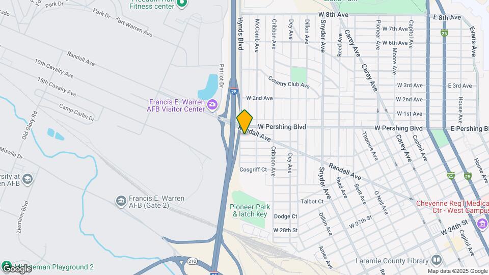 1420 W 32nd St Map and Location Details