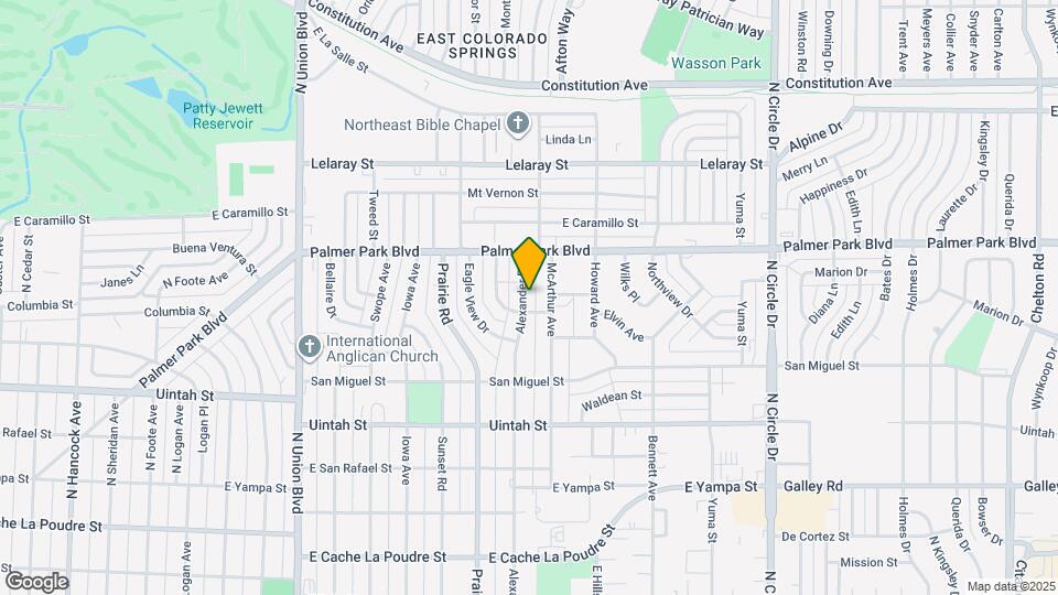 1407 Alexander Rd Map and Location Details