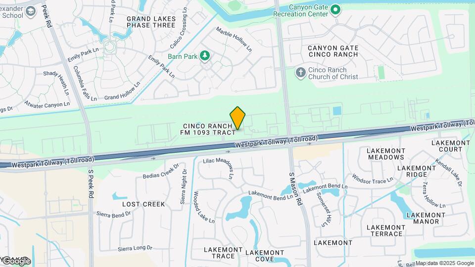 6835 Brighton Hill Ln Map and Location Details