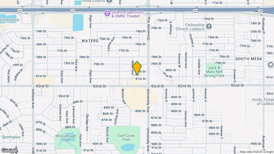 2516 81st St Map and Location Details