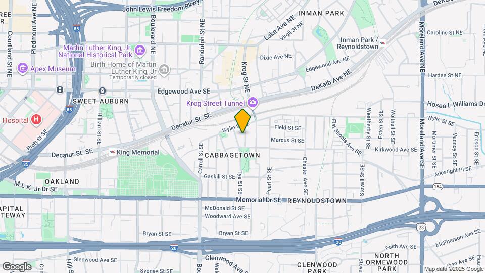 125 Short St SE Mapa y Detalles de la Ubicación