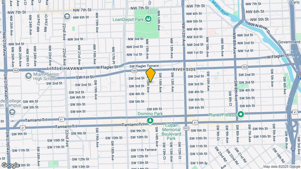 1467 SW 3rd St-Unit -3 Map and Location Details