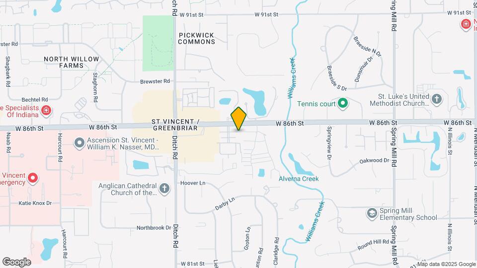 1117 Canterbury Ct Map and Location Details