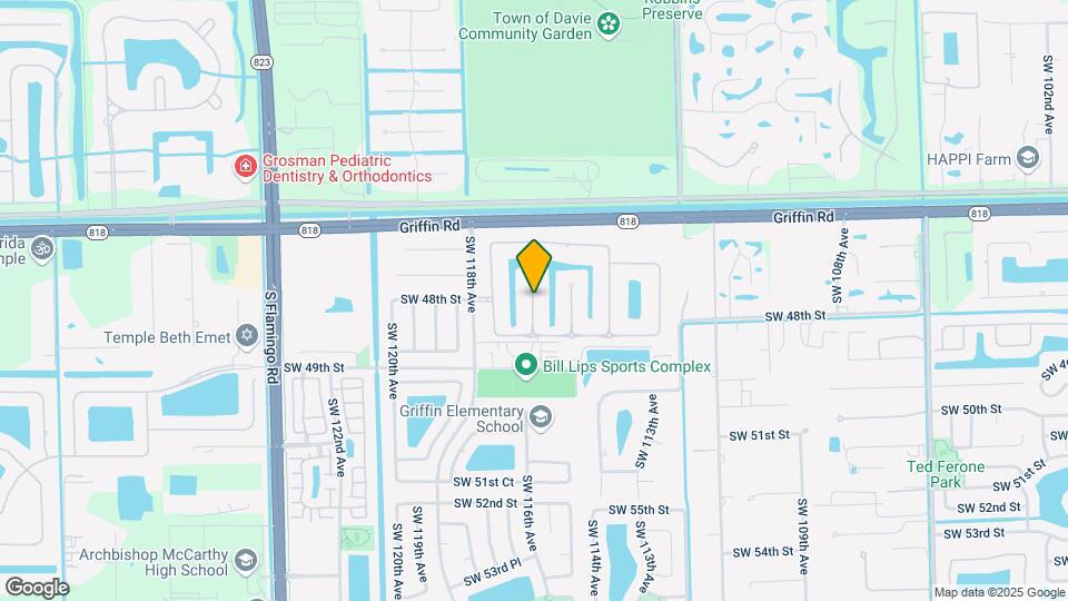 12303 SW 44th St Map and Location Details