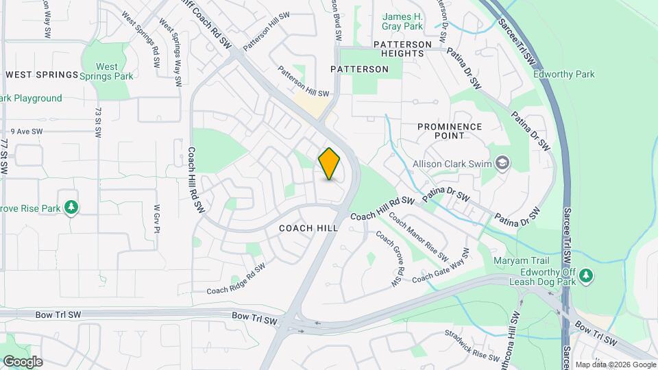 6400 Coach Hill Rd SW Map and Location Details