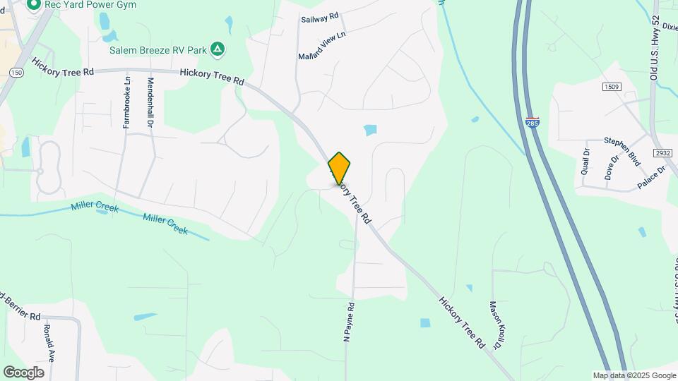 2187 Hickory Tree Rd Map and Location Details