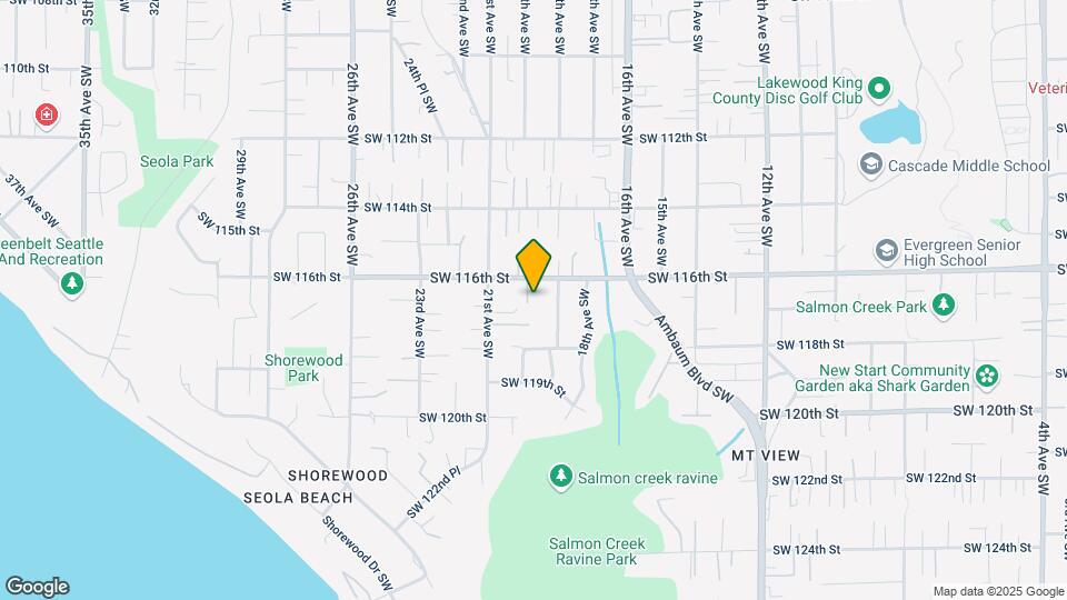 1925 SW 116th St Map and Location Details