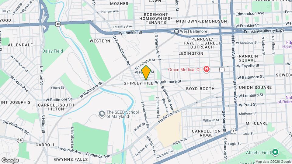 2546 W Baltimore St, Unit 3026 Map and Location Details