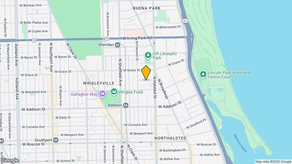 831 W Bradley Pl, Unit 661-801 Map and Location Details