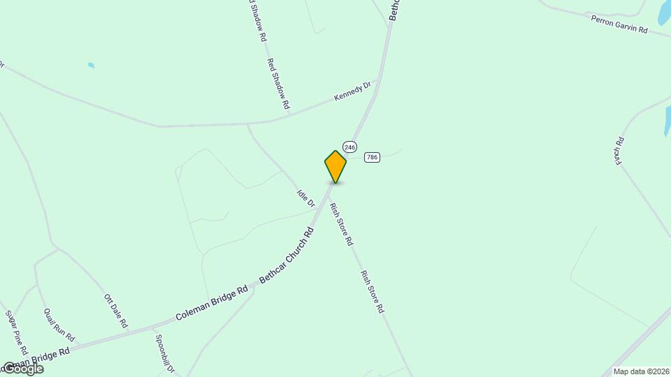 400 Rish Store Rd Map and Location Details