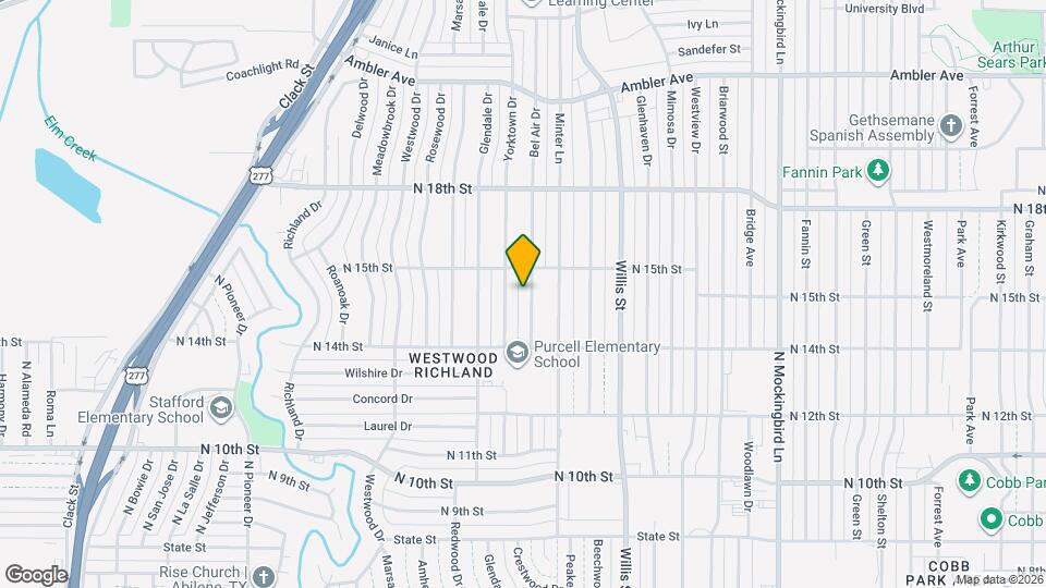 1466 Bel Air Dr Map and Location Details