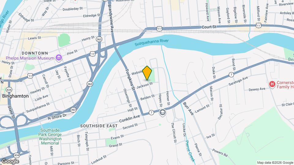 45 Jackson St Map and Location Details