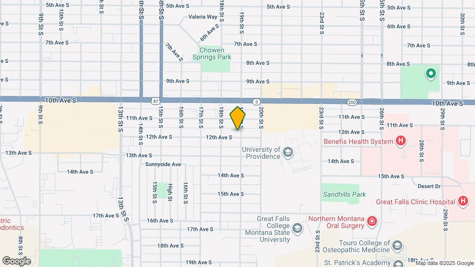 1825 12th Ave S Map and Location Details