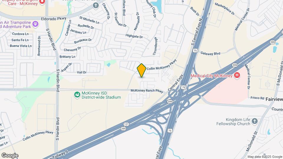2500 Jameson Ln Map and Location Details