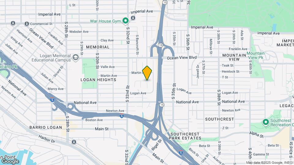 809 S 33rd St Map and Location Details