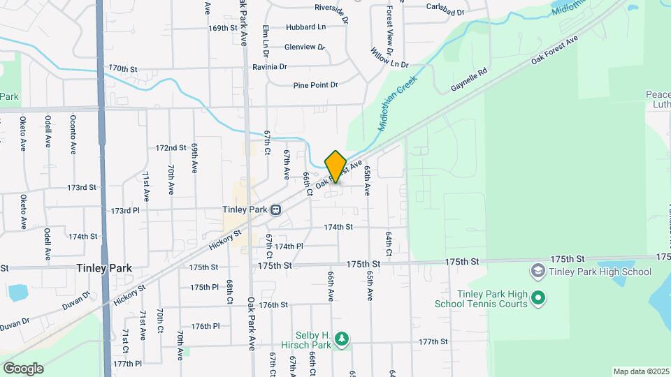 6609 Oak Forest Ave Mapa y Detalles de la Ubicación