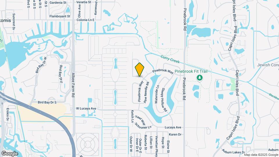 1303 Pine Needle Rd Map and Location Details