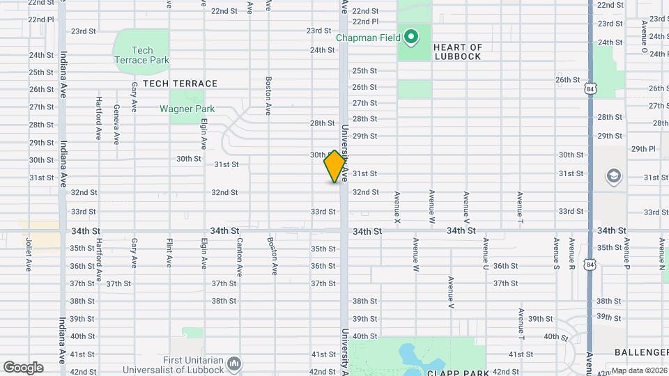2506 32nd St Map and Location Details