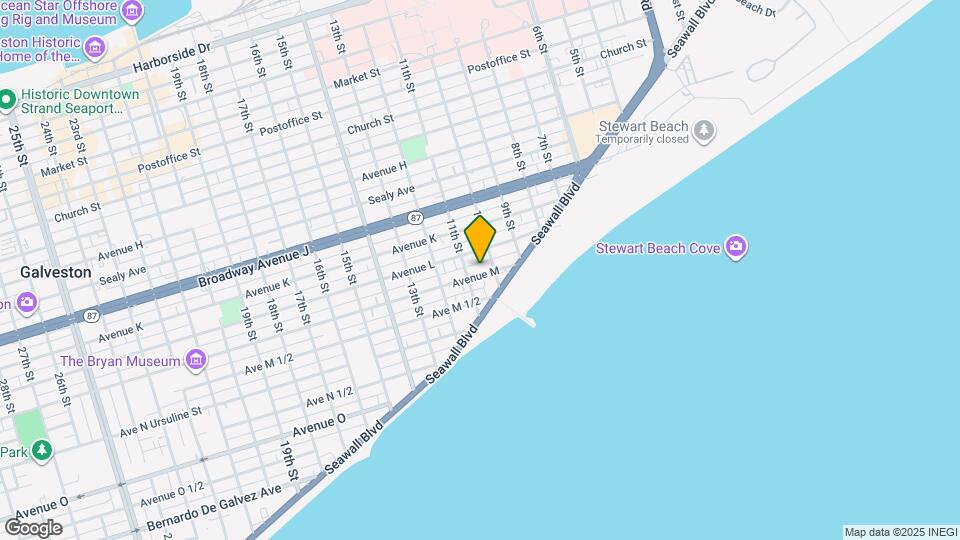 1014 Avenue M Map and Location Details