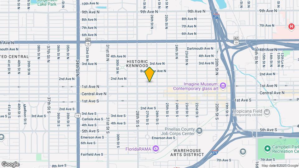 2653 1st Ave N Map and Location Details