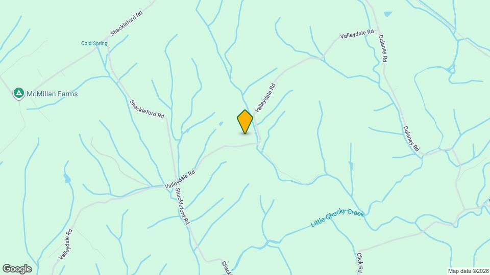 970 Valleydale Rd Map and Location Details