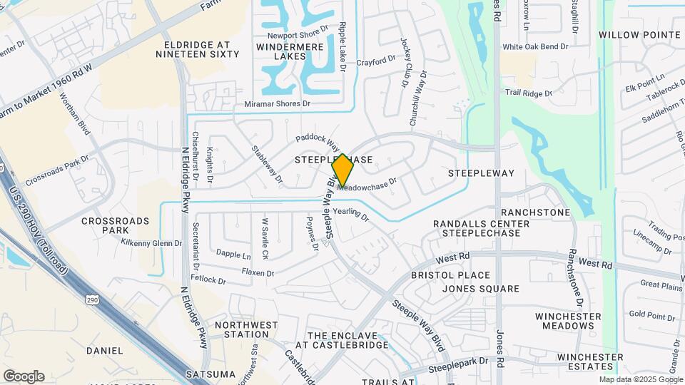 11811 Meadowchase Dr Map and Location Details