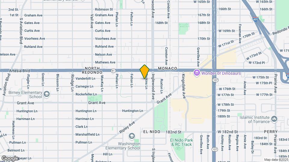 2620 Vanderbilt Ln, Unit C Map and Location Details