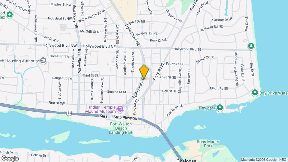105 Eglin Pkwy S, Unit SI ID1536815P Mapa y Detalles de la Ubicación
