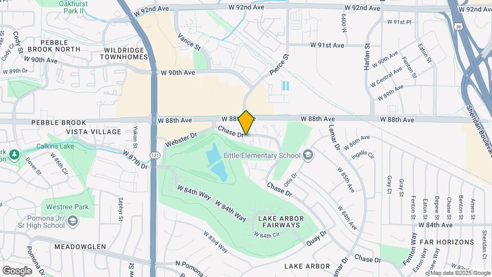 8773 Chase Dr Map and Location Details