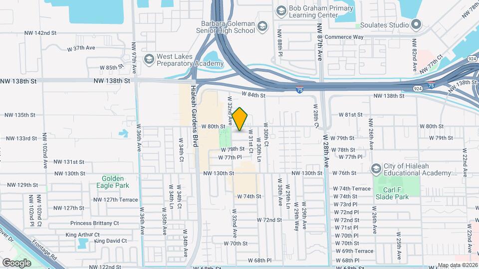 3172 W 79th Pl Map and Location Details