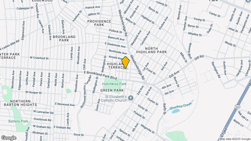 3102 Groveland Ave Mapa y Detalles de la Ubicación
