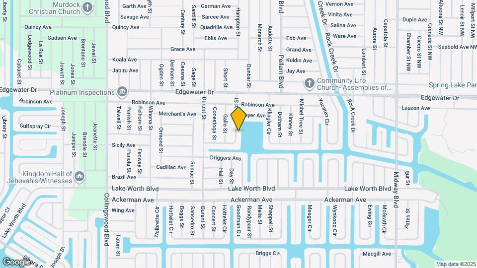4112 Gingold St Map and Location Details