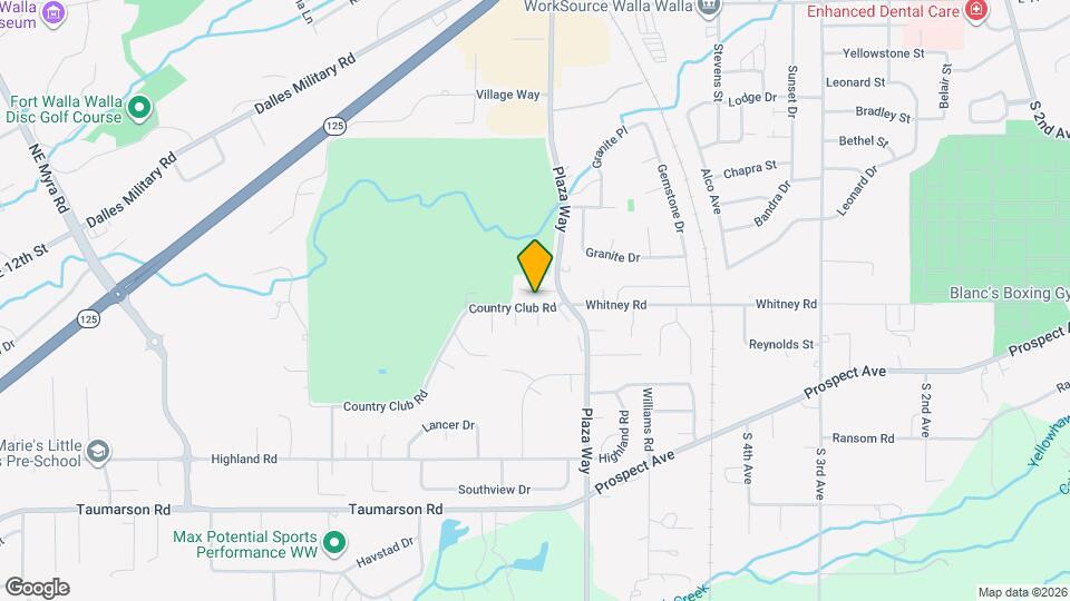 690 Country Club Rd Map and Location Details