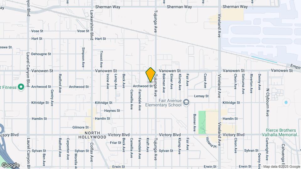 6700 Kraft Ave Map and Location Details