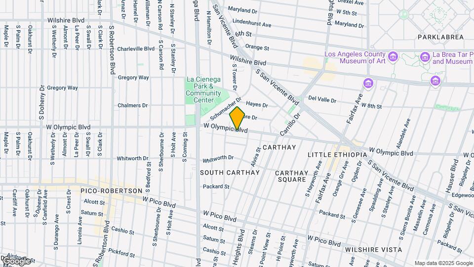 6520 W Olympic Blvd Map and Location Details